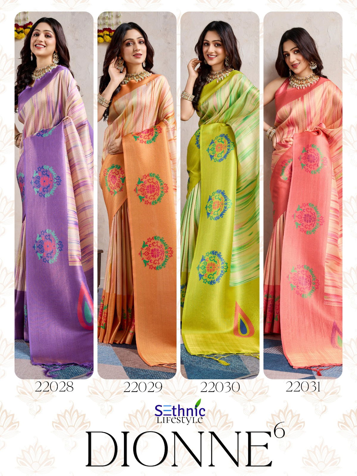 Dionne Vol 6 By Sethnic Lifestyle Banarasi Silk Designer Saree Wholesale Online